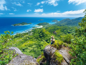 Seychelles panorama montagna