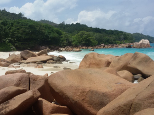 seychelles praslin rocce