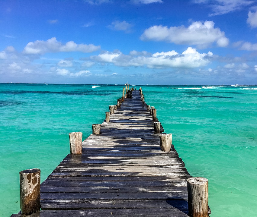 CANCUN MESSICO PONTILE