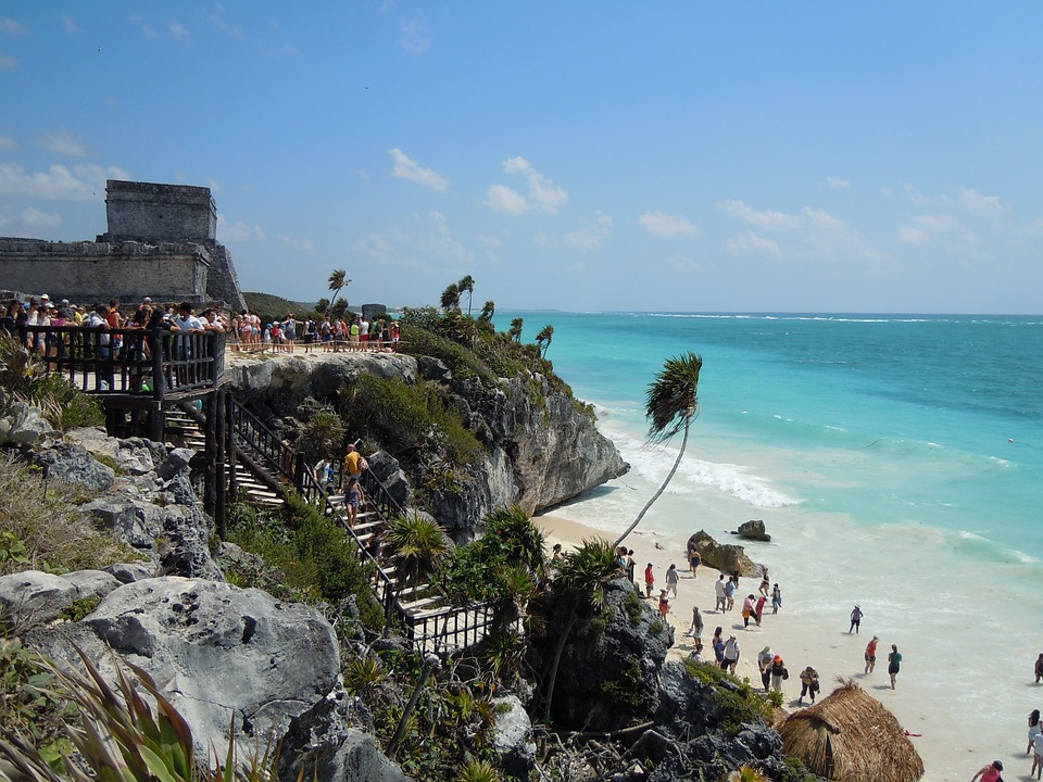 TULUM MESSICO ROVINE SPIAGGIA